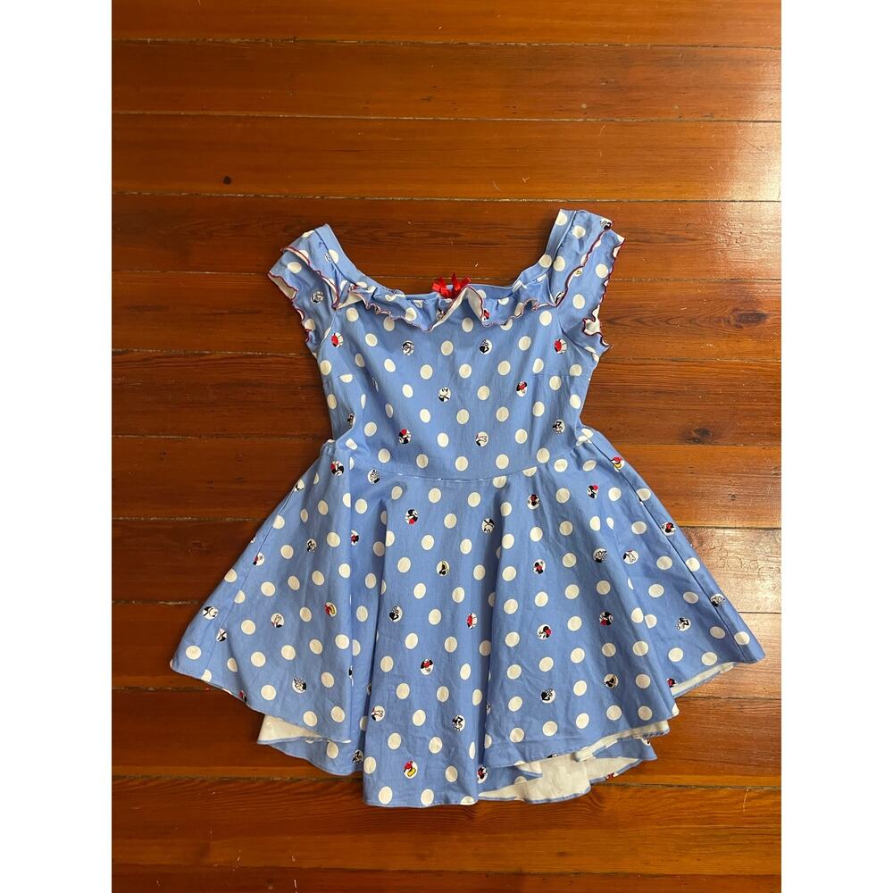 Disney Stitch Shoppe Loungefly Polka Dot Fit Flare Dress Size 2X